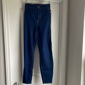 Old Navy High-Rise Super Skinny Jeans in Deep Blue